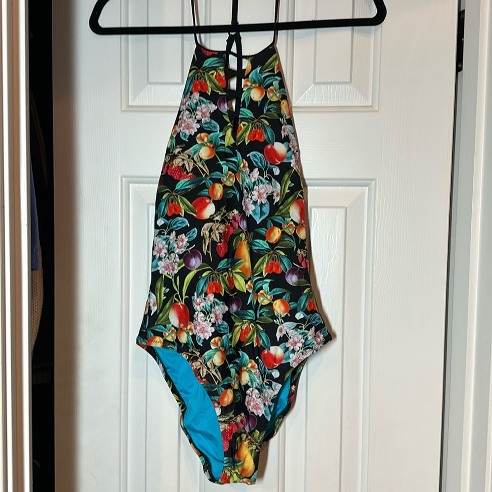 Nanette Lepore medium one piece swimsuit.  Like new